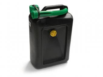 Üzemanyag kanna műanyag 7 literes fekete-zöld
